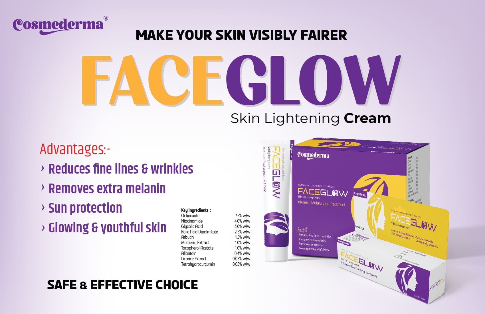 Skin Lightening Cream: Faceglow Cream