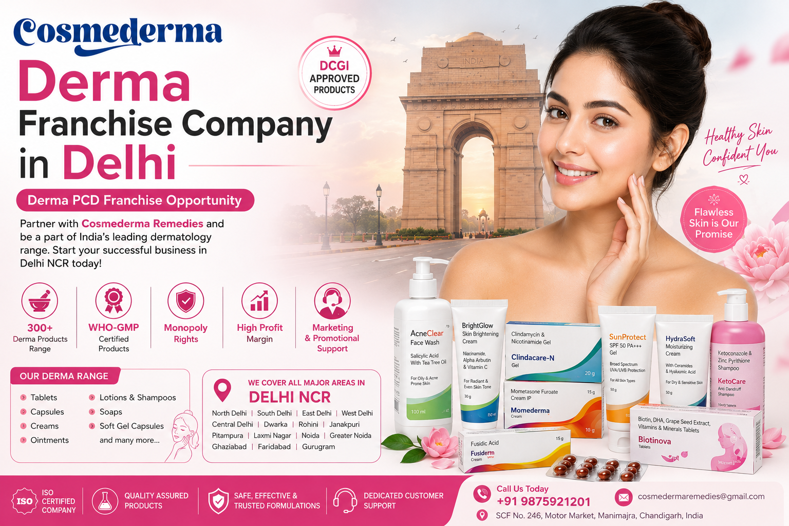 Derma Franchise Company in Delhi