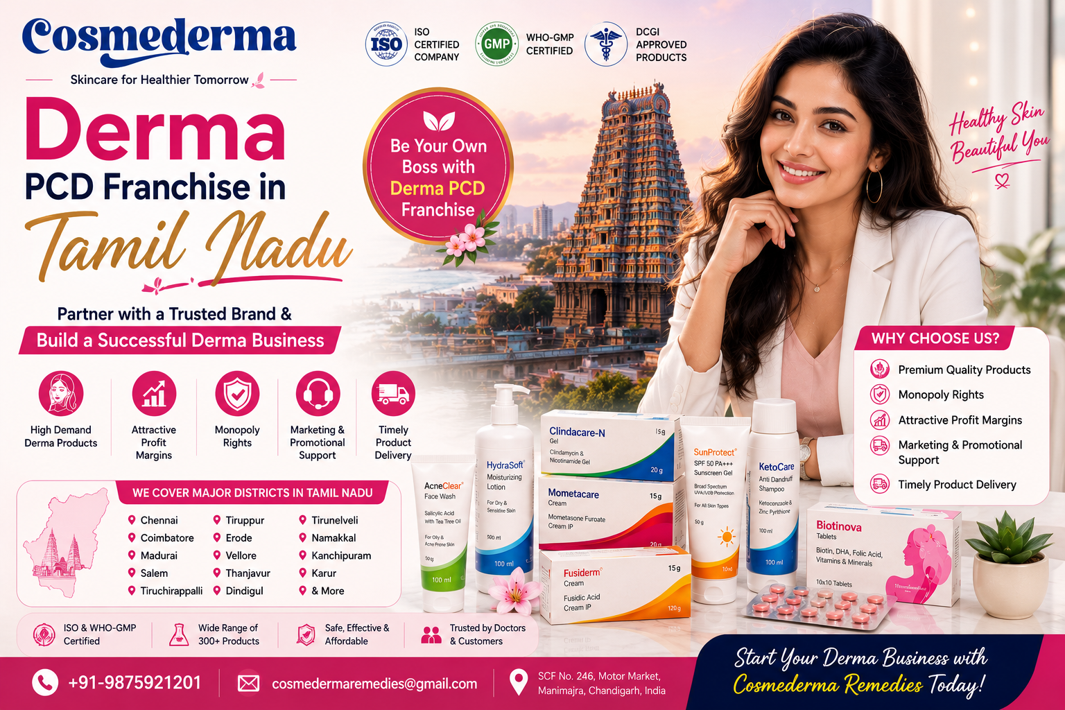 Derma PCD Franchise in Tamil Nadu
