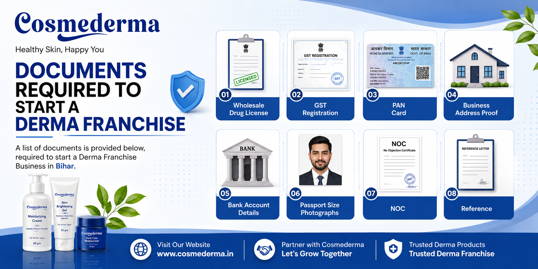 Derma PCD Franchise in Bihar Derma PCD Franchise in Bihar
