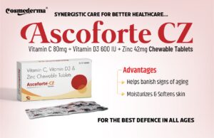 Vitamin 80 Mg, Vitamin D3, Zinc 42 Mg Chewable Tablets