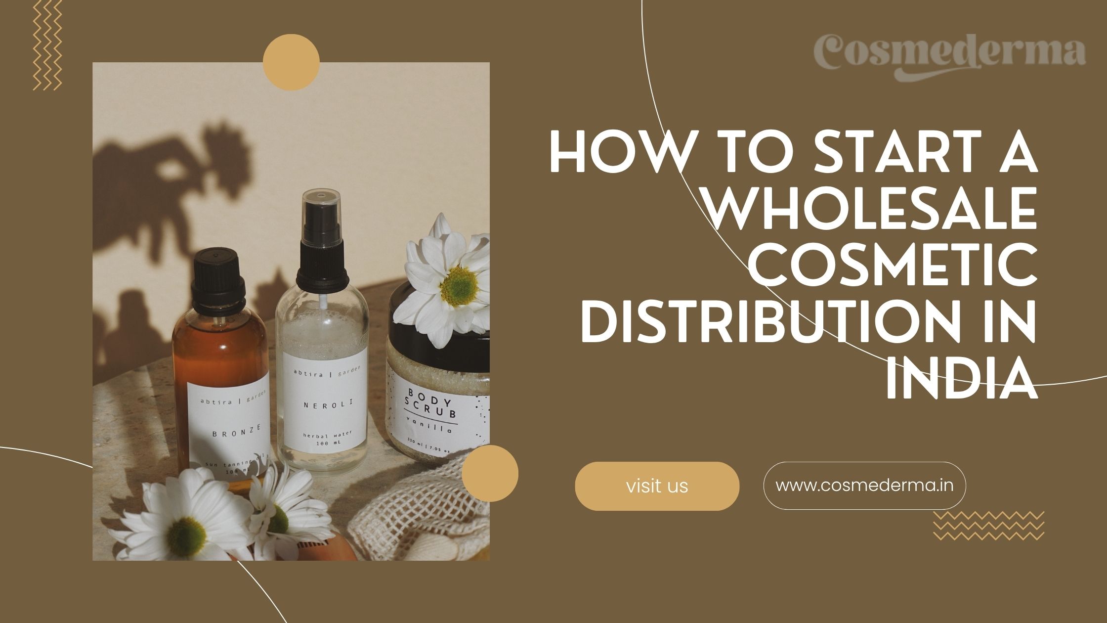 How to start a wholesale cosmetic distribution in India