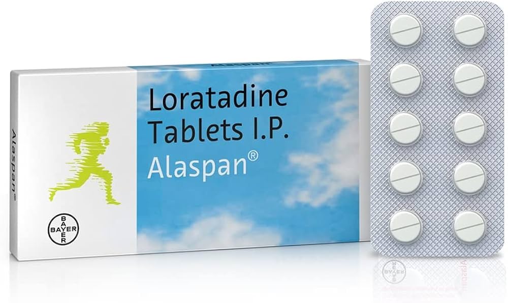 Alaspan Loratadine 10mg tablet India by Bayer